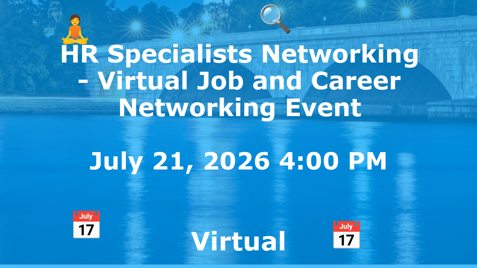 HR Specialists Networking - Virtual Job and Career Networking Event event image